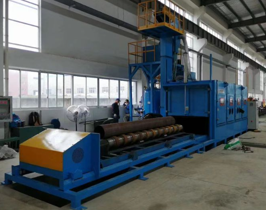 邢台喷砂机在管道除锈中的现场施工应用