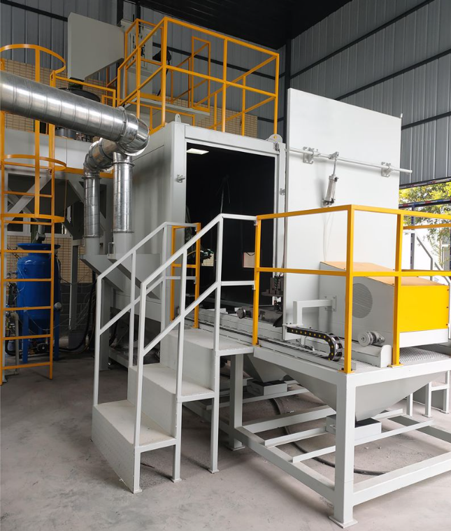 邢台全自动喷砂机 实现无人化高效生产