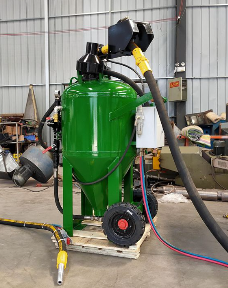 邢台移动式喷砂机 户外施工效率翻倍