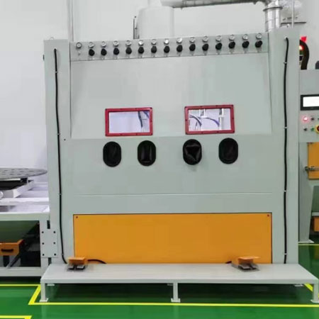 邢台高效生产，从箱体手动喷砂机开始，提升零部件质量